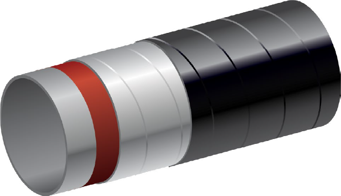 Трубы стальные с наружным двух- и трехслойным антикоррозионным покрытием на основе экструдированного полиэтилена