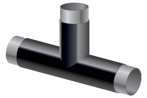 Соединительные детали стальные с наружным антикоррозионным термореактивным покрытием